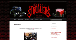 Desktop Screenshot of chicostrollerscarclub.com